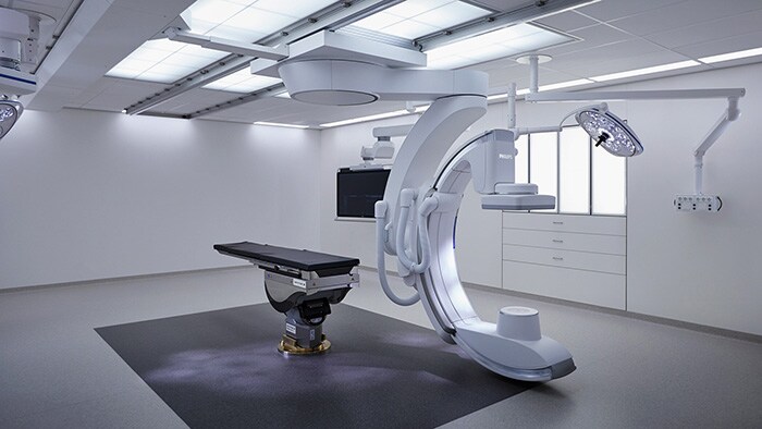 Philips Azurion with FlexArm MCVI study