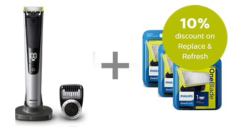 OneBlade. Новият начин за подстригване, оформяне и бръснене | Philips