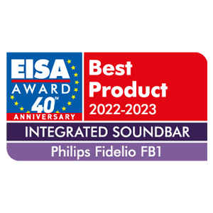 Награда EISA на тонколона SoundBar Philips Fidelio FB1 за 2022 г.