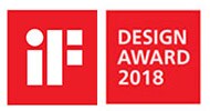 Лого на награда за дизайн iF за 2018 г.