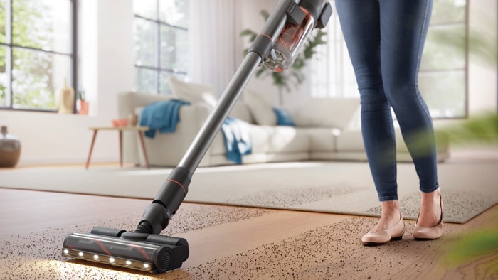 Безкабелна прахосмукачка на Philips 7000 Series Aqua