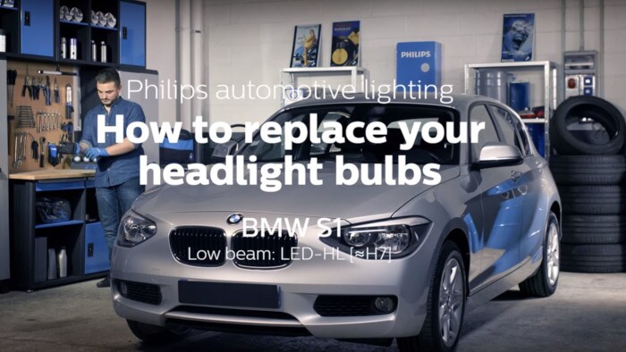 Как да смените крушки за фарове на BMW Серия 1