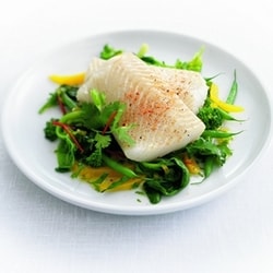 Steamed brill with vegetables | Philips Chef Recipes