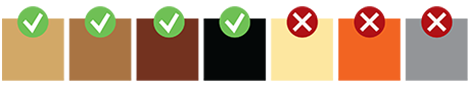 Таблица за цвят на кожата