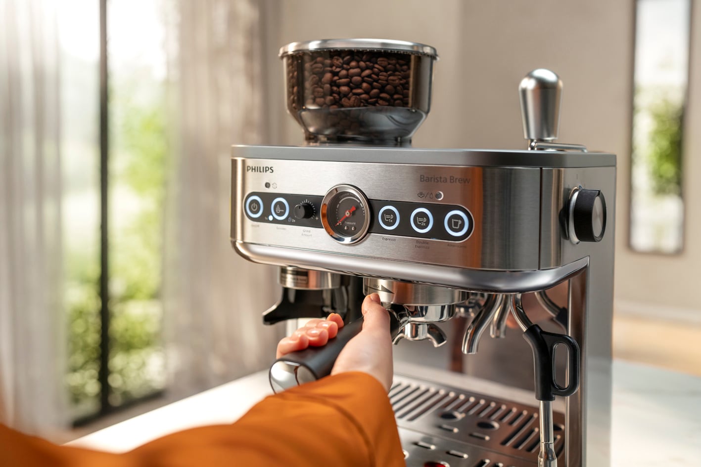 Пригответе кафето с Philips Barista Brew