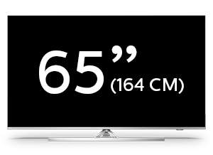 65-инчов 4K UHD LED Android TV от серията с висока производителност на Philips