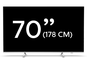 70-инчов 4K UHD LED Android TV от серията с висока производителност на Philips