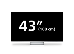 43-инчов 4K UHD LED Android TV от серията с висока производителност на Philips