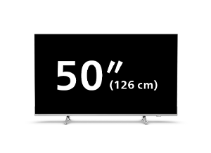 50-инчов 4K UHD LED Android TV от серията с висока производителност на Philips