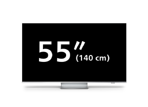 55-инчов 4K UHD LED Android TV от серията с висока производителност на Philips